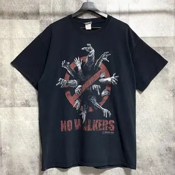 WALKING DEAD 워킹 데드 티셔츠 XL 블랙