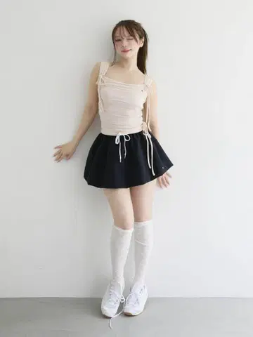 앤드메리 로타 베이비 리본 톱스 핑크