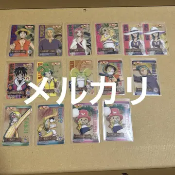 원피스 ONE PIECE 클리어 카드 15장
