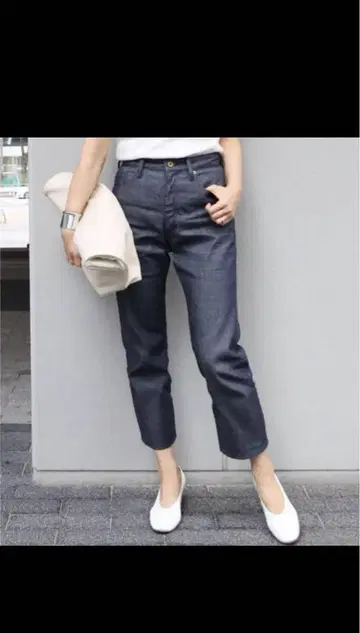 매디슨 블루 크롭 데님 사이즈 00