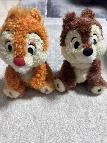 새상품급 칩과 데일 봉제 인형 도쿄 디즈니
