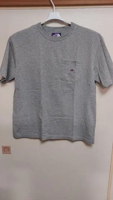THE NORTH FACE 퍼플 라벨 XL 그레이 티셔츠