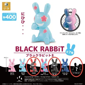 BLACK RABBiT 8 캡슐 토이