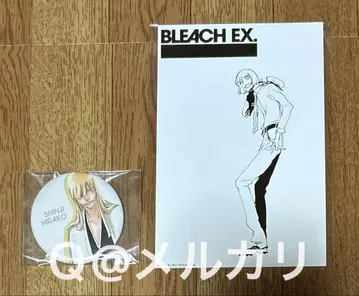 BLEACH 블리치 BLEACH EX 캔뱃지 & 브로마이드 히라코 마코