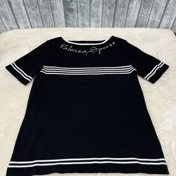 Valenza Sports 반팔 니트 40 사이즈 블랙