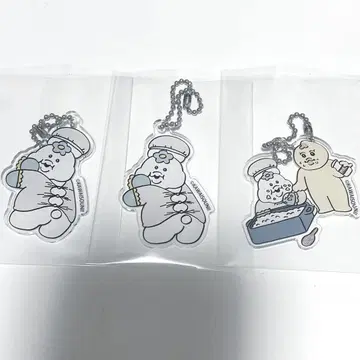 넝포챠무 넝포챠무와 급식 아크링 키링 아크릴 키링