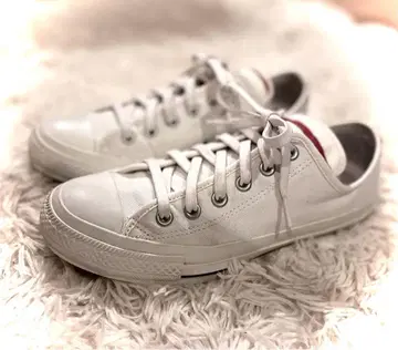 CONVERSE 화이트 스니커즈 US7