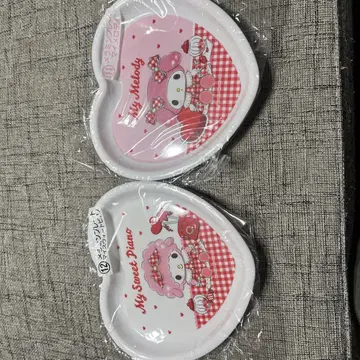 산리오 복권 마이멜로디 마이 스위트 피아노 멜라민 플레이트