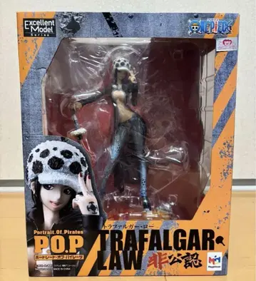 POP 비공인 트라팔가 로우 원피스 메가 하우스