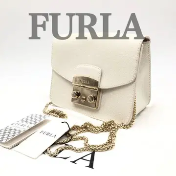 컨디션 최상 훌라 FURLA 메트로폴리탄 숄더백 체인 숄더백