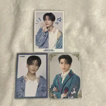 FANTASTICS BTTM 야기 유세이 시크레 포토 카드