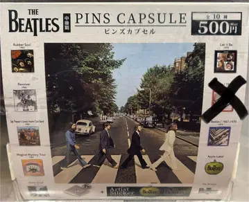 The Beatles 핀 배지 (스티커 포함) 세미 컴플리트 9개