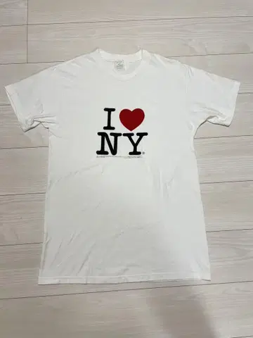 90s I LOVE NY 티셔츠 아이 러브 뉴욕