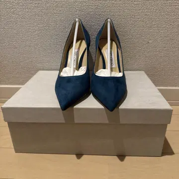 JIMMY CHOO 다크 블루 하이힐 36.5