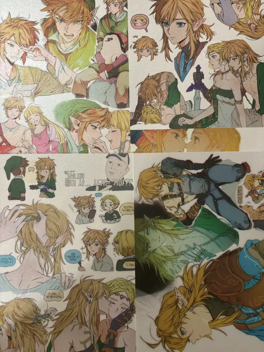 Poop Bread's Unofficial Goods Online Sale The Legend of Zelda: Tears of the Kingdom Breath of the Wild Skyward Sword Postcard wts