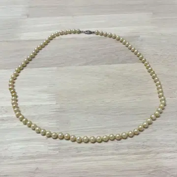 빈티지 진주 모조 목걸이