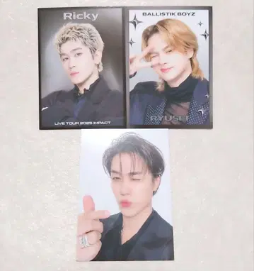 BALLISTIK BOYZ 포토 카드 3장 세트