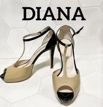 DIANA 다이애나 천연 가죽 바이컬러 펌프스 (23.5cm)