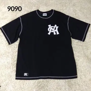9090 나인 나인티 N9 스티치 티 블랙
