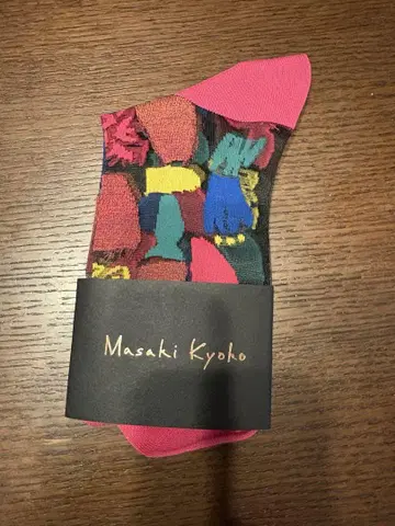 Masaki Kyoko 컬러풀 양말 22-25cm