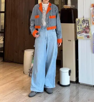 Wrangler 카펜터 팬츠 페인터 팬츠 와이드 팬츠