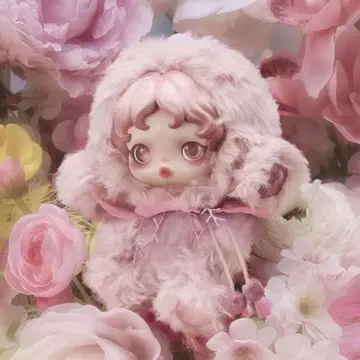 SKULLPANDA 스컬 팬더 봉제 인형 Windflower