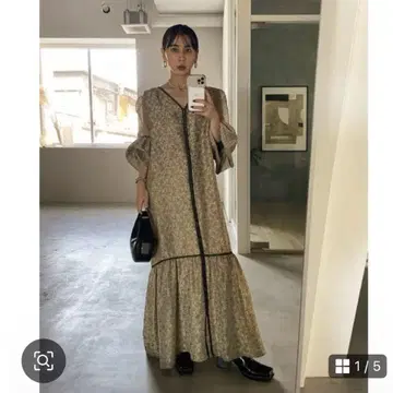 Ameri Vintage POSIE 2WAY NOSTALGIC DRESS