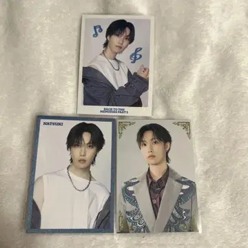 FANTASTICS BTTM 호리 나츠키 시크레 포토 카드