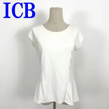 ICB 아이시비 티셔츠 화이트 화이트 폴리에스테르 S C3345