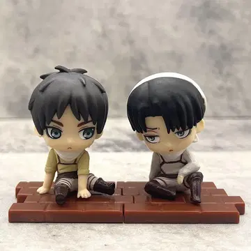 진격의 거인 스와라세타이 엘렌 & 리바이