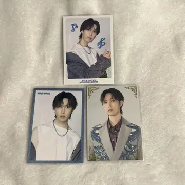 FANTASTICS BTTM 호리 나츠키 시크레 포토 카드
