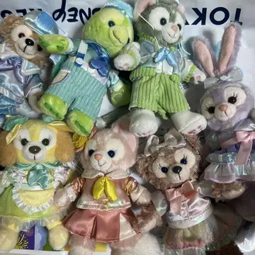 컬러풀 행복 봉제 인형 배지 컴플리트 새상품 택 손상됨
