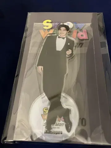 SnowMan 아크릴 스탠드 스노와 메구로 렌