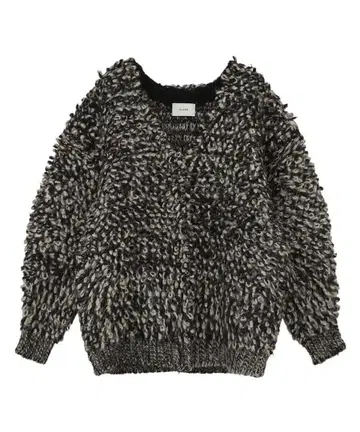 클라네 CLANE MIX LOOP MOHAIR KNIT CARDIGAN