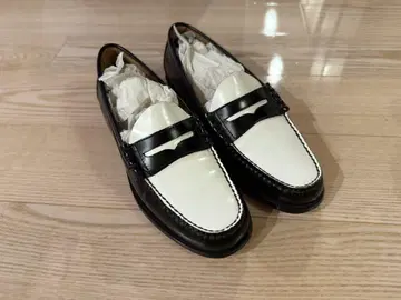 WEejuns 로퍼 블랙/화이트 27cm