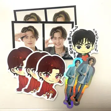 BUDDiiS 스티커 TAKUYA 8장 세트