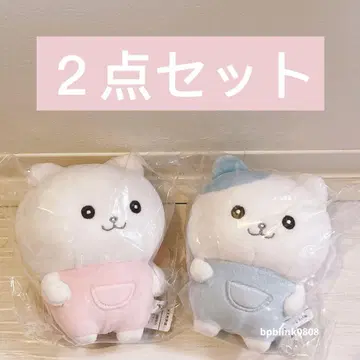치이카와 (먼작귀) 포테타마 뭔가 닮았네 하치와레 뭔가 바니아 2개 세트