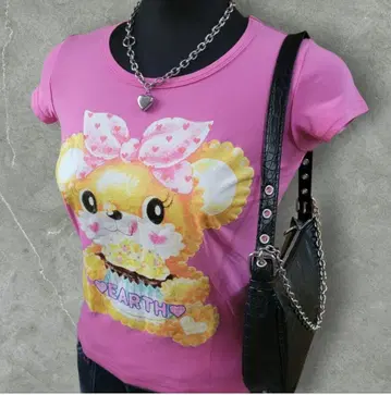 00s archive y2k grunge 곰 헤이세이 갸루 피치 T