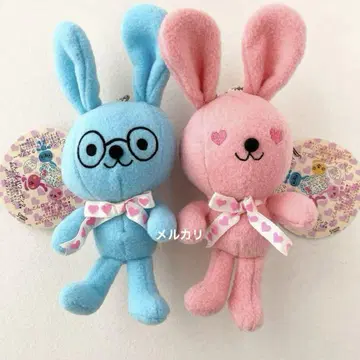 시나다 오네가이 단단 토끼 2개 세트 봉제 인형 토끼 SHINADA