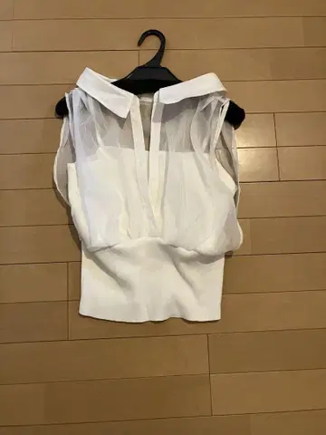 SNIDEL 도킹 니트 블라우스