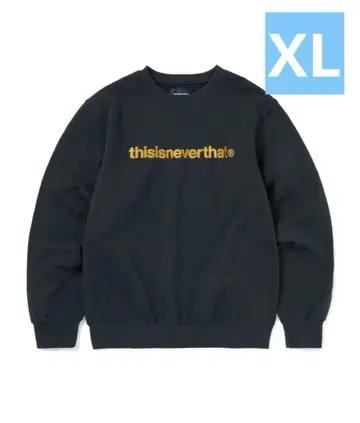 디스이즈네버댓 T-Logo 크루넥 네이비