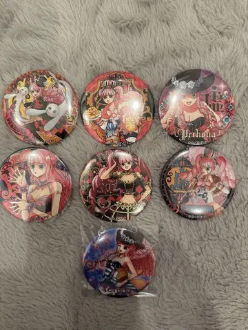 ONEPIECE 페로나 캔뱃지 7개 세트