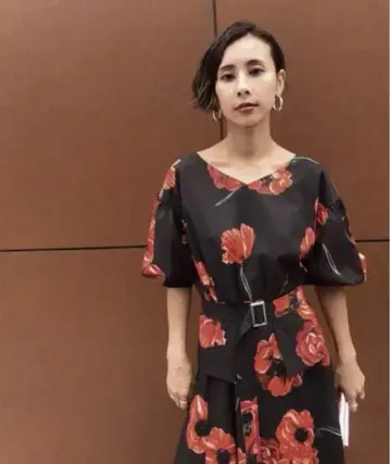 Ameri 빈티지 ASHLEY FLOWER DRESS