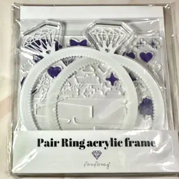후쿠야 페어링 아크릴 프레임 퍼플 보라색