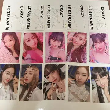 LE SSERAFIM 트레이딩 카드 세트