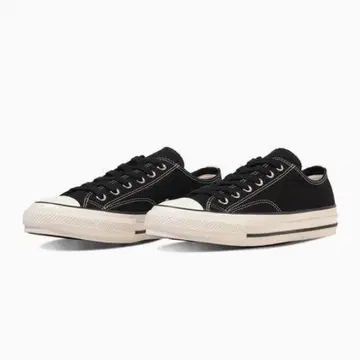 CONVERSE 척 테일러 캔버스 OX 블랙 26.5