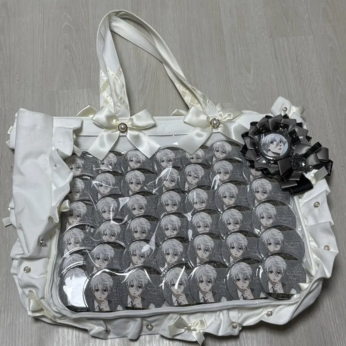 블루록 나기 세이시로 왕좌뱃지 이타백
