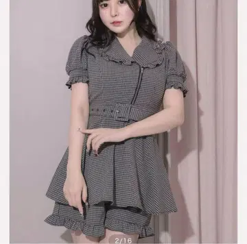 pium 프릴 칼라 라이더 셋업