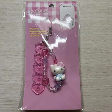 헬로키티 하트 비즈 스트랩 마이파치룬