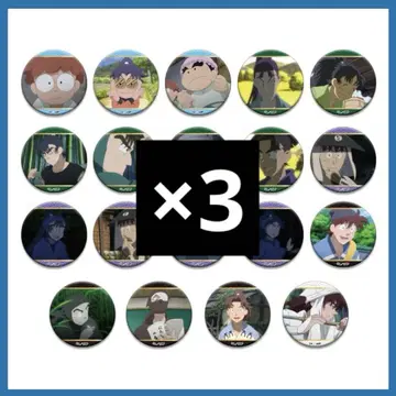 AnimeJapan 캔뱃지 미개봉 3개